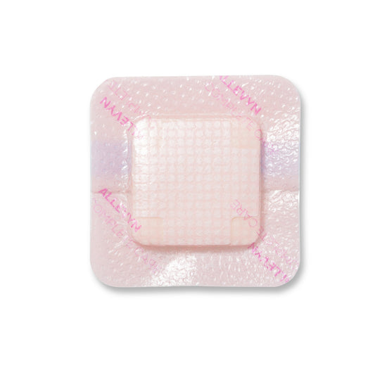 Foam Dressing Allevyn Complete Care 3 X 3 Inch With Border Film Backing Silicone Adhesive Square Sterile