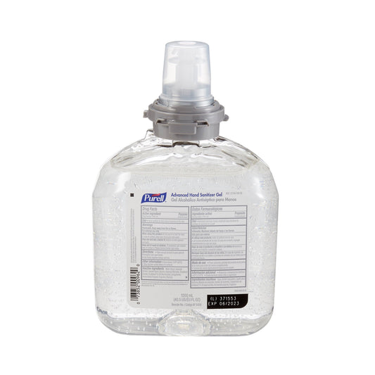 Purell Advanced Hand Sanitizer, Ethyl Alcohol, 1,200 mL Refill Bottle