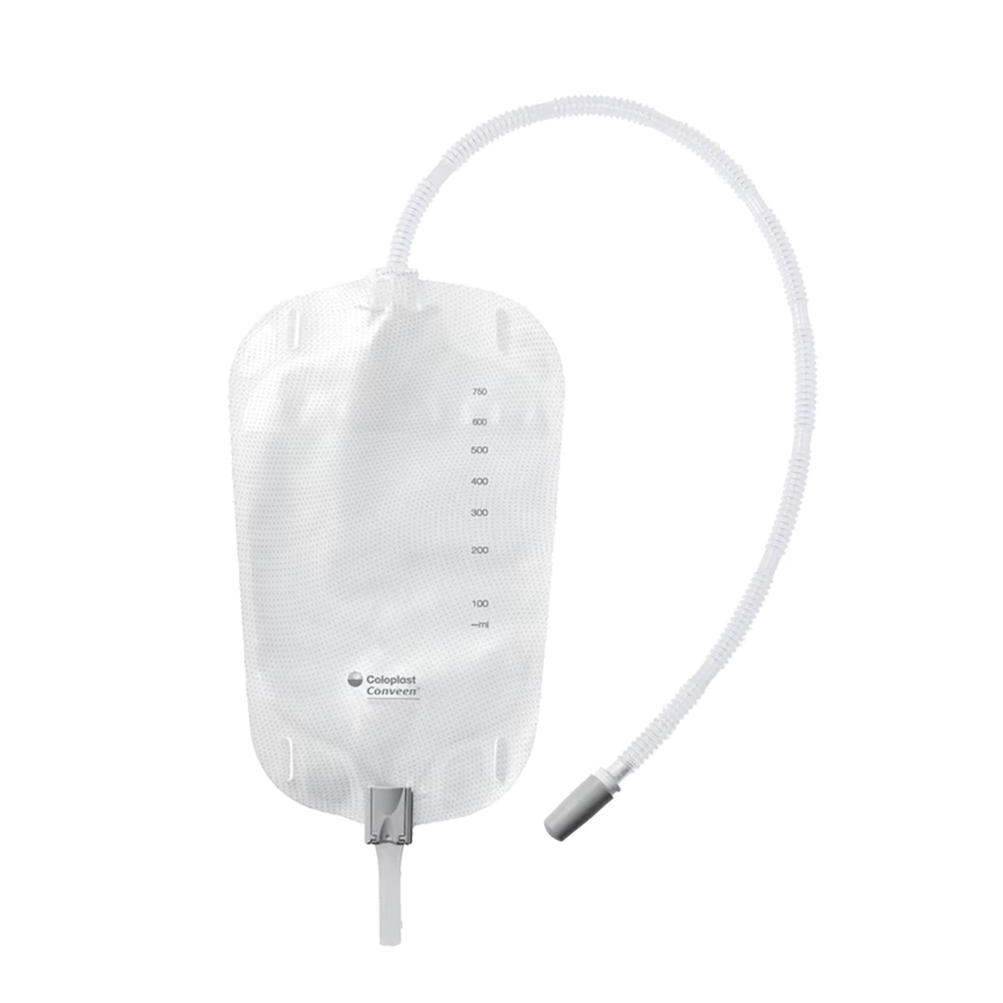 Conveen Leg Bag Kit with Clamp, Tubing, and Vinyl Straps, 1000 mL