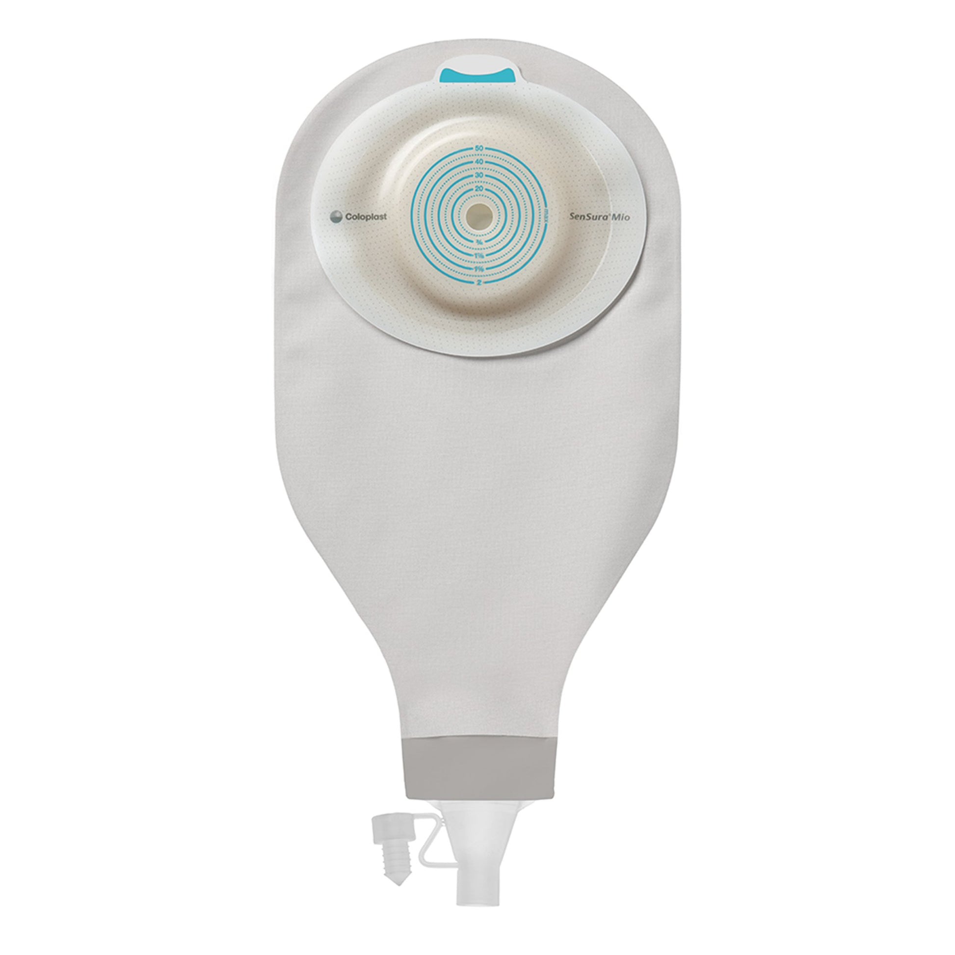SenSura Mio High Output 1-Piece Transparent Ostomy Pouch, 10 – 50 mm Stomas
