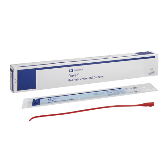 Dover™ Urethral Catheter, 16 Fr., Coud, Orange