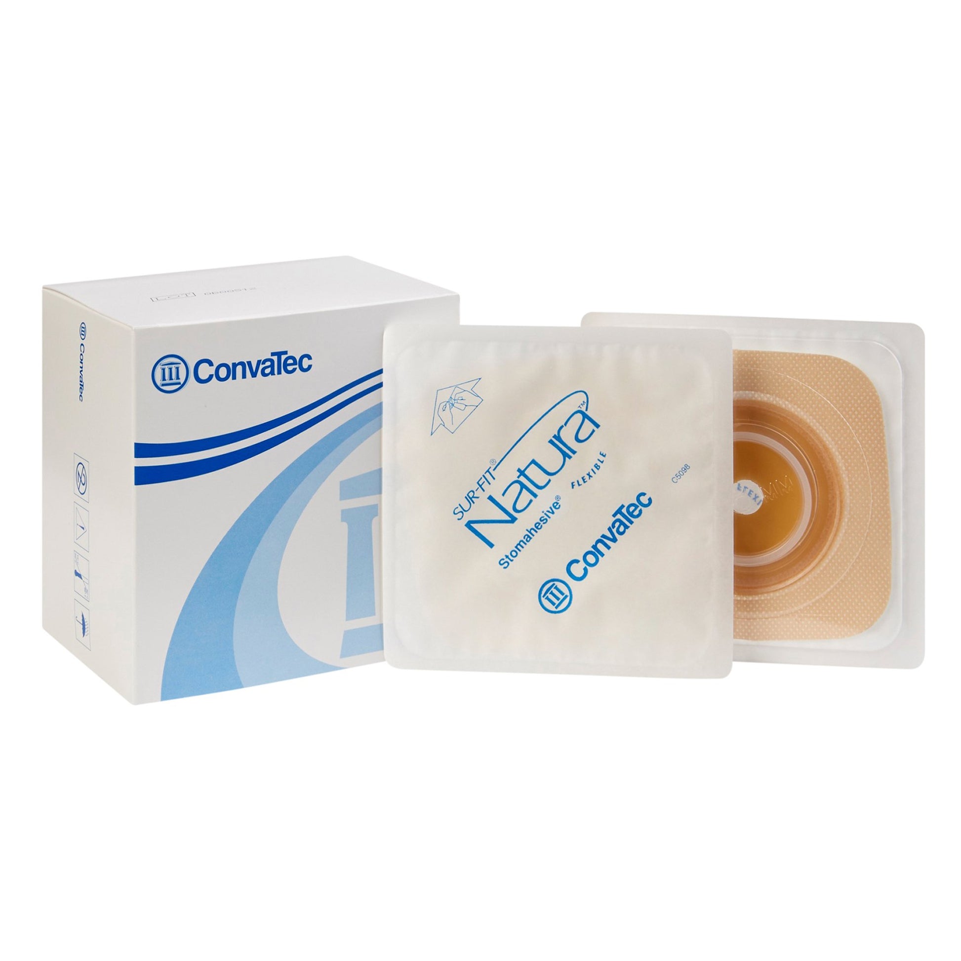 Sur-Fit Natura Two-Piece Stomahesive Skin Barrier, 38 mm flange