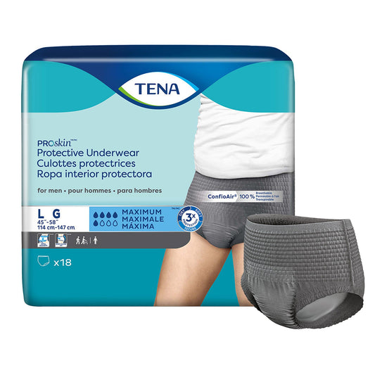 Tena ProSkin™ Maximum Absorbent Underwear for Men, Large
