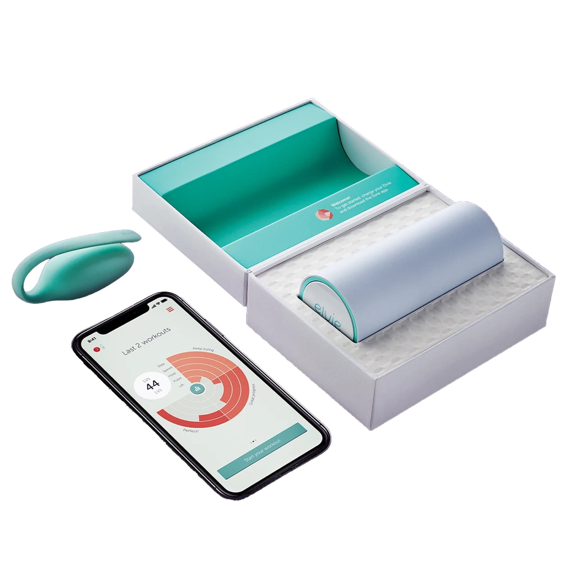 Pelvic Floor Trainier and APP Elvie Trainer