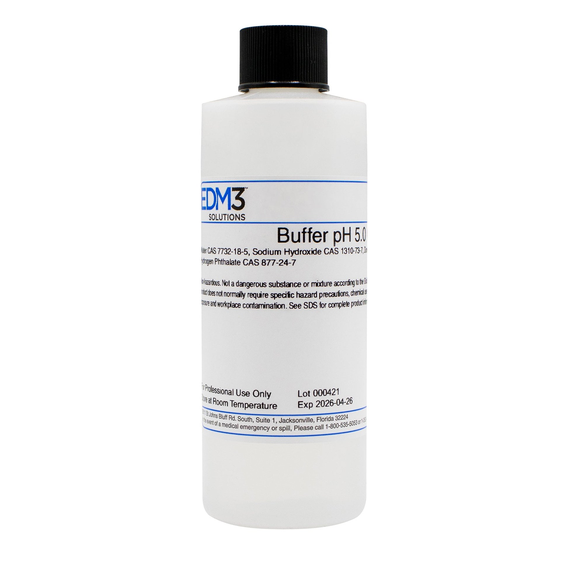 Acid Buffer pH Buffer pH 5.0 4 oz.