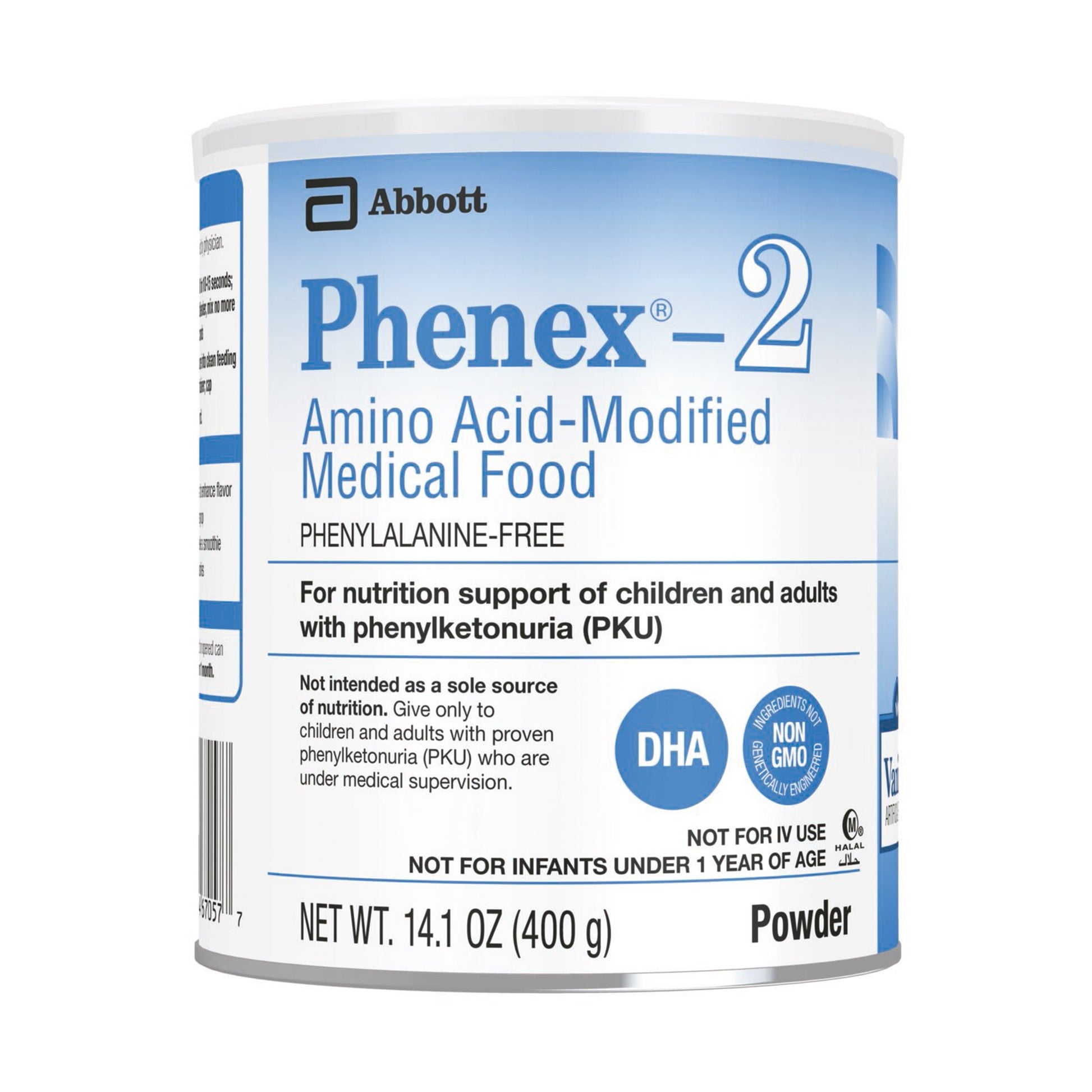 Phenex-2 Vanilla Amino Acid–Modified Medical Food for PKU, 14.1-ounce can