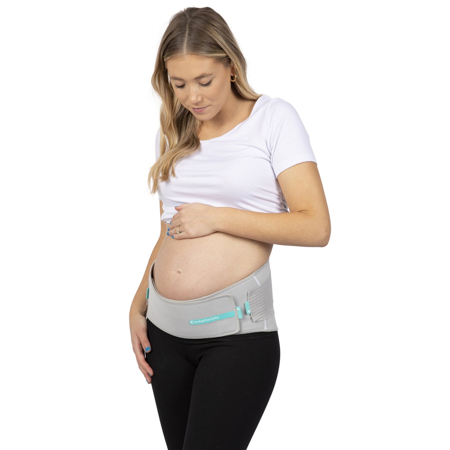 Maternity Support Belt NINER Premium Small Hook and Loop Closure 24 to 32 Inch Under Belly Circumference / 0 to 4 Pre-Pregnancy Pant Size Adult