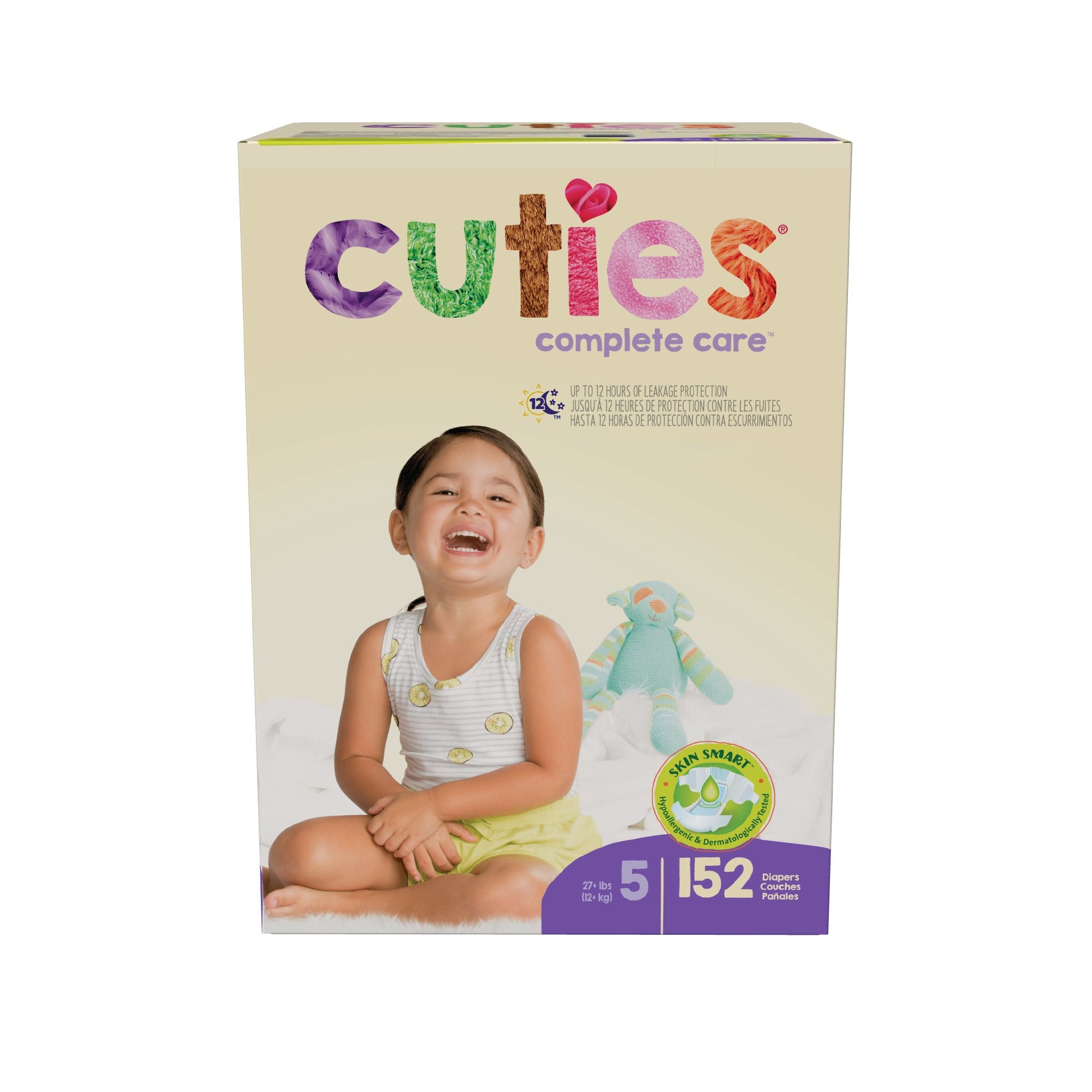 Cuties Complete Care Diaper, Size 5
