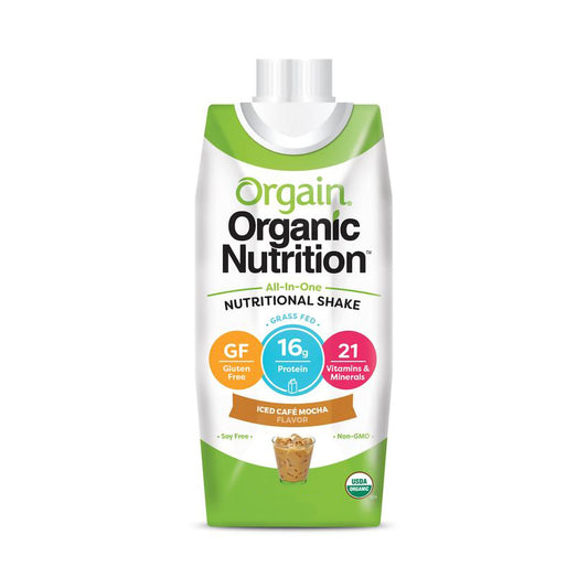 Orgain Organic Nutrition™ Iced Caf Mocha Nutritional Shake, 11-ounce carton