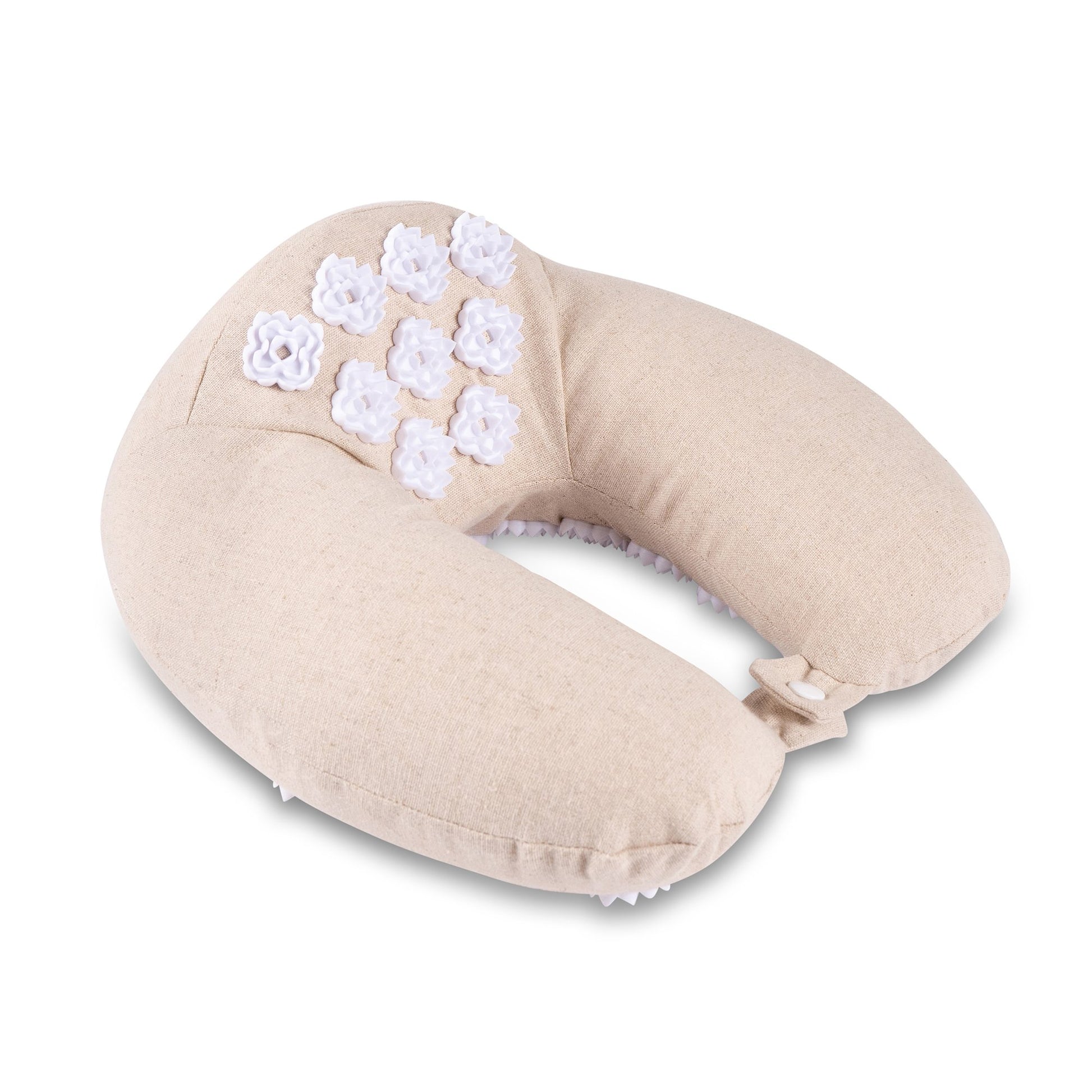 Kanjo Memory Foam Travel Acupressure Neck Pillow