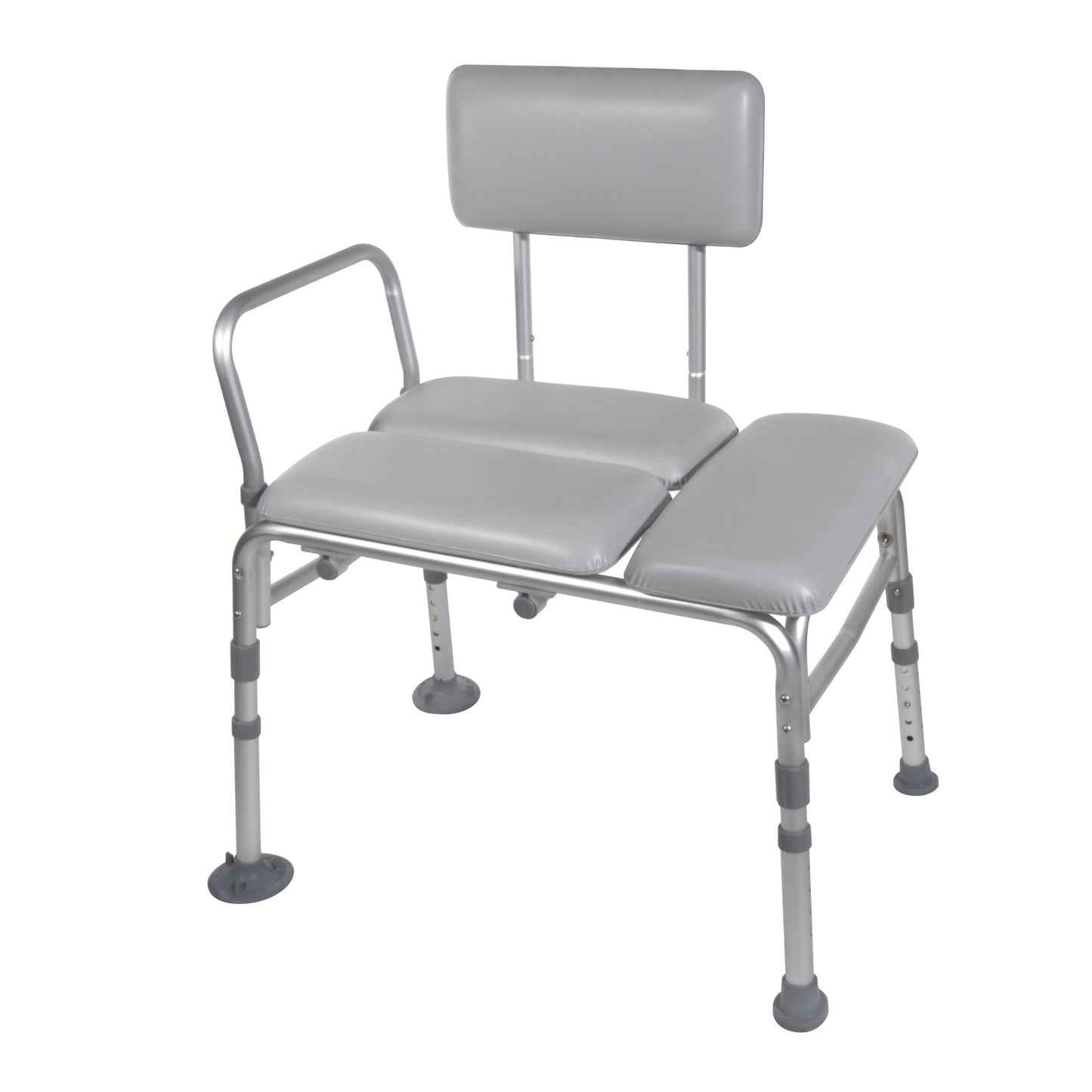 drive™ Aluminum Knocked Down Bath Transfer Bench, 17 – 21 Inch Seat Height