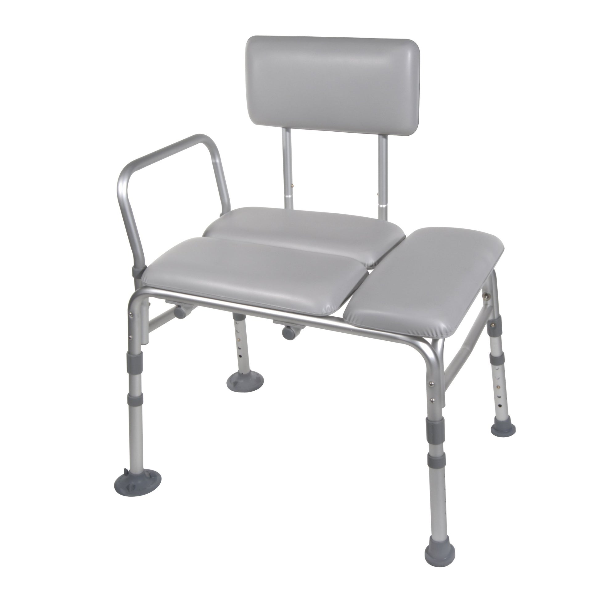 drive™ Aluminum Knocked Down Bath Transfer Bench, 17 – 21 Inch Seat Height
