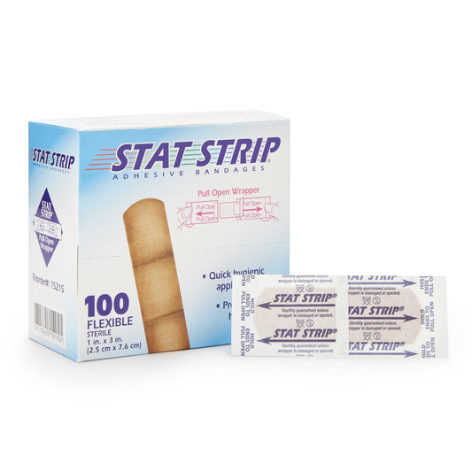 Stat Strip Adhesive Strip, 1 x 3 Inch