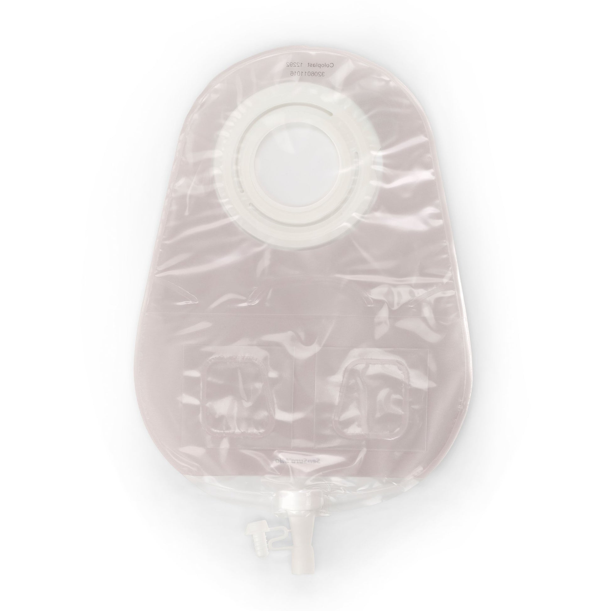 SenSura Mio Flex 2-Piece Transparent Urostomy Pouch, Green Match