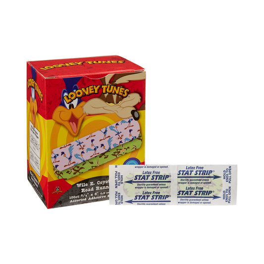 Looney Tunes™ Stat Strip Adhesive Strip, x 3 Inch