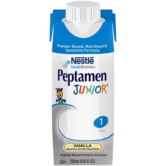 Peptamen Junior Peptide-Based Pediatric Formula, Vanilla, 8.45 oz.