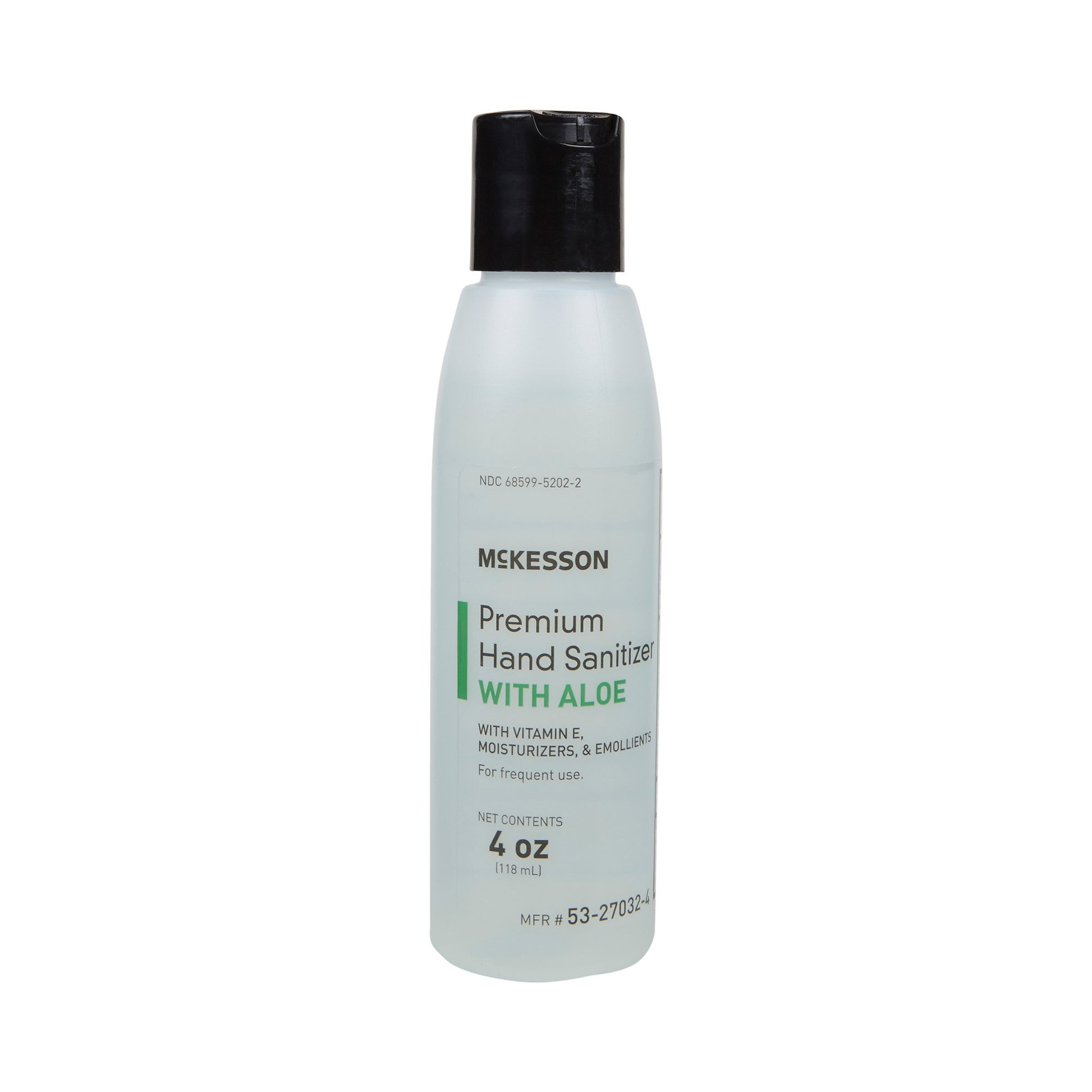 McKesson Premium Hand Sanitizer With Aloe, Ethyl Alcohol Gel, 4-ounce Bottle