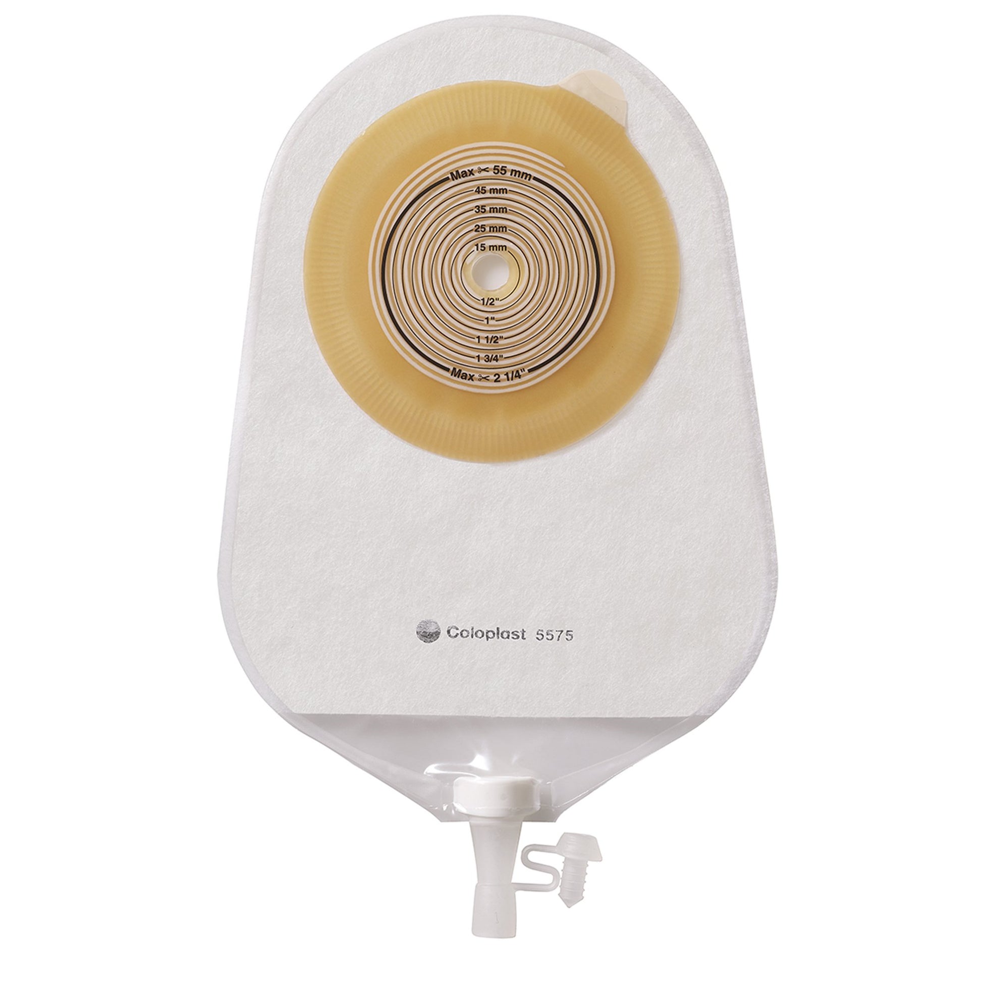 Assura Original 1-Piece Transparent Urostomy Pouch, Trim to fit 10 – 55 mm