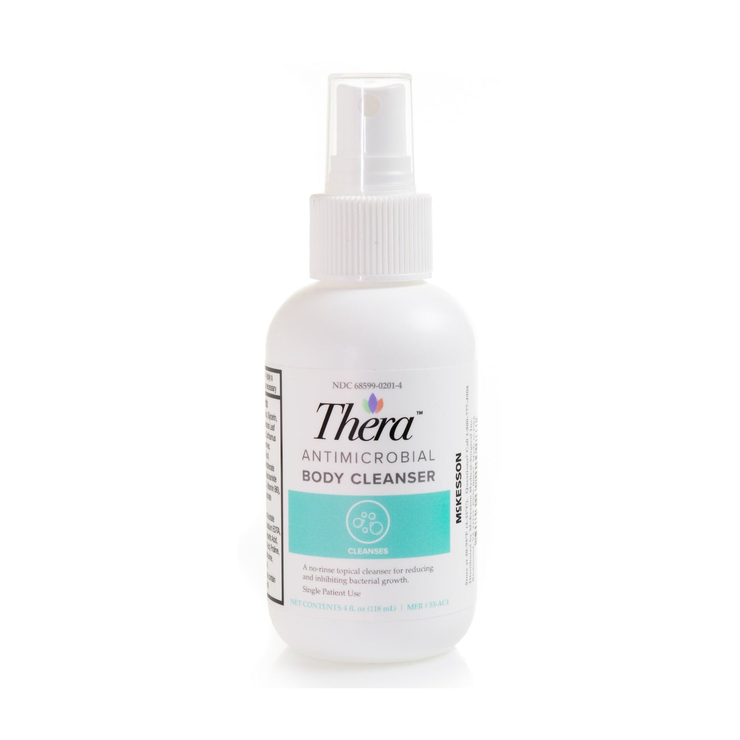 McKesson Thera Antimicrobial Body Cleanser, 4-ounce Pump Bottle