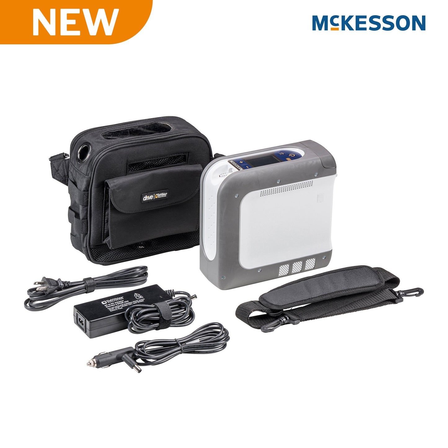Oxygen Concentrator McKesson Battery Operated 1 to 5 LPM