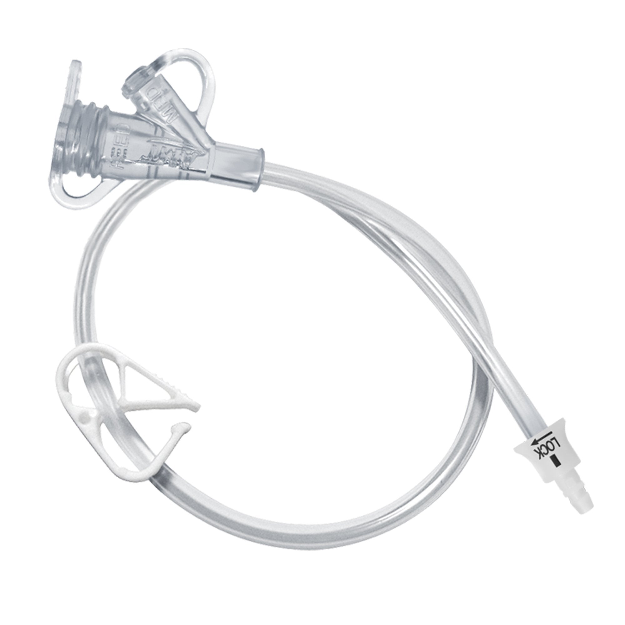 AMT Mini Classic Straight Connector with Y-Port Adapter, 12 Inch – SurfMed