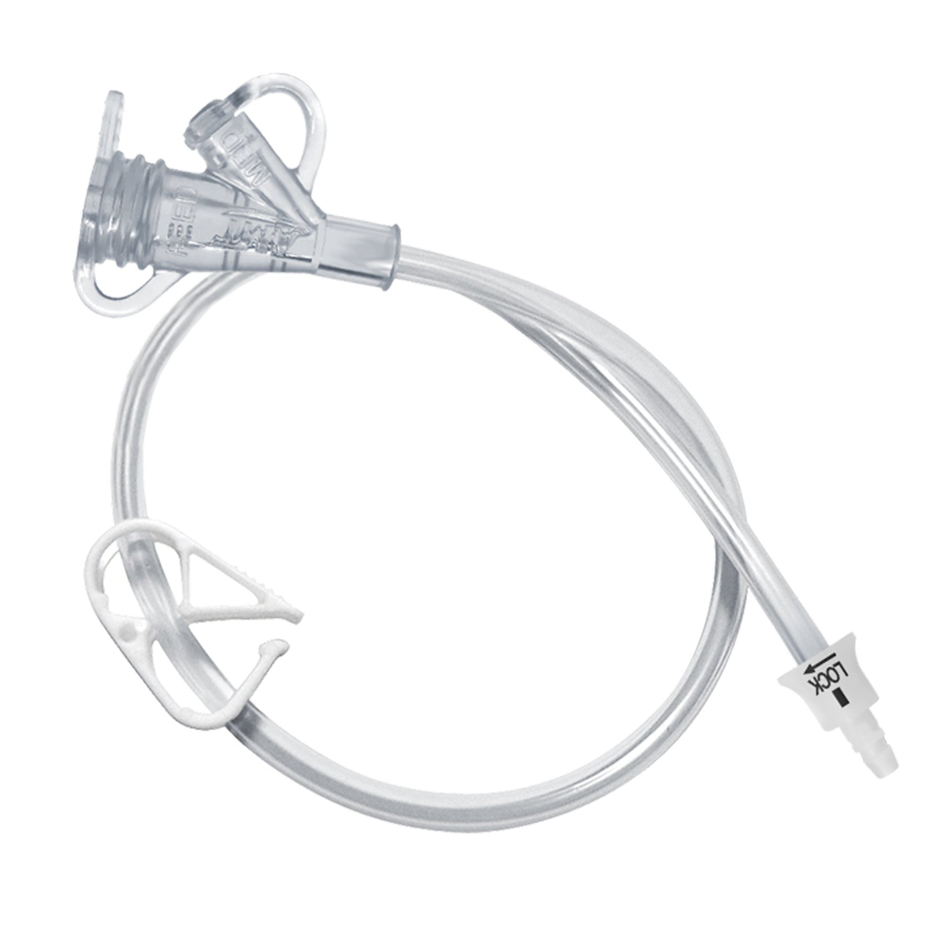 AMT Mini Classic Straight Connector with Y-Port Adapter, 12 Inch