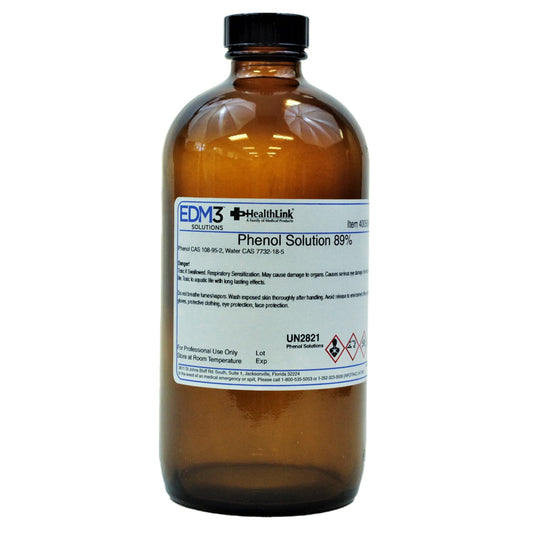 Chemistry Reagent Phenol 89% w/v 16 oz.
