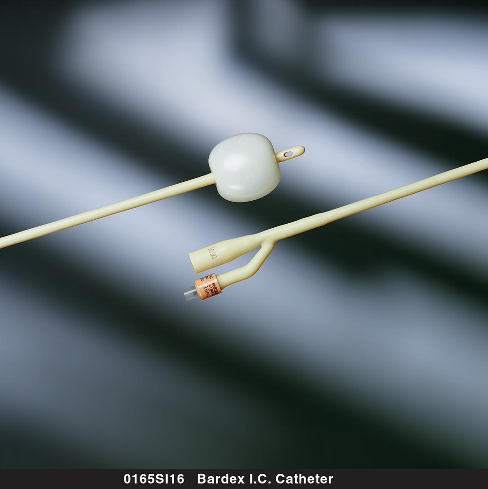 Bardex IC Foley Catheter, 16 Fr., 5 cc, Standard Tip