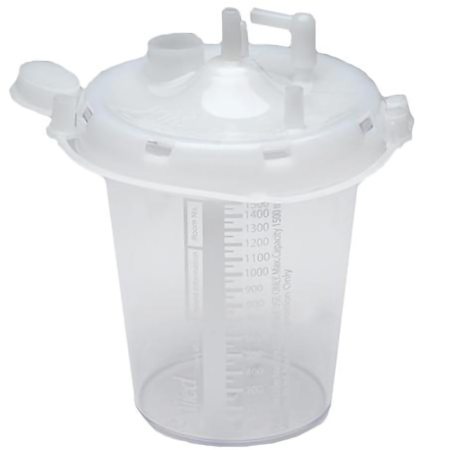 Allied Suction Canister for use with OptiVac Aspirators, 2,400 mL