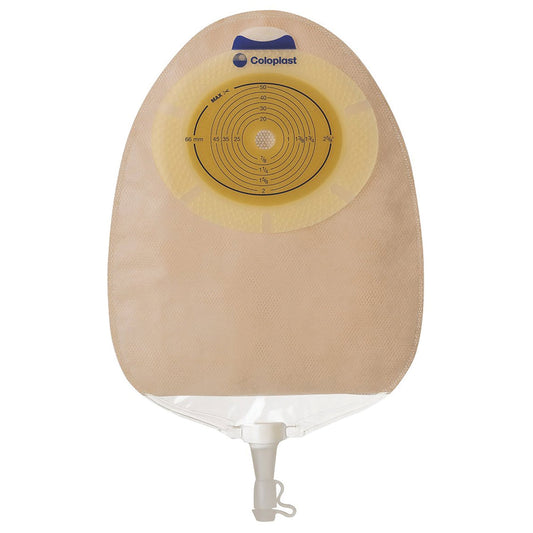 SenSura 1-Piece Transparent Urostomy Pouch, Trim to fit 10 – 76 mm Stomas