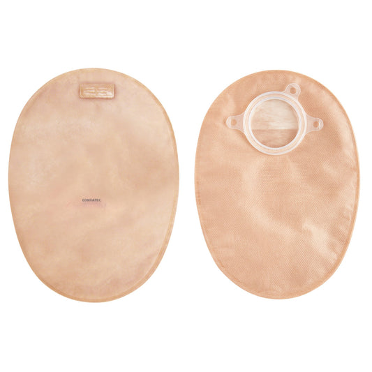 Natura+ Two-Piece Closed End Opaque Ostomy Pouch, Pre-cut to Fit 45mm Stomas