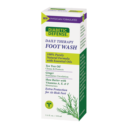 Foot Wash Diabetic Defense Liquid 5 oz. Bottle Scented