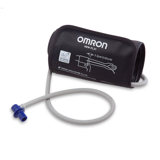 Reusable Blood Pressure Cuff Omron 23 to 45 cm Arm Nylon Cuff Wide Range Adult Cuff