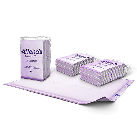 Attends Supersorb™ Bariatric XL Premium Underpad, 36 x 51 Inch