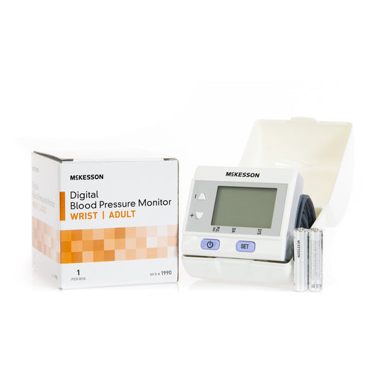 McKesson Aneroid Sphygmomanometer with Automatic Inflation, Wrist Cuff