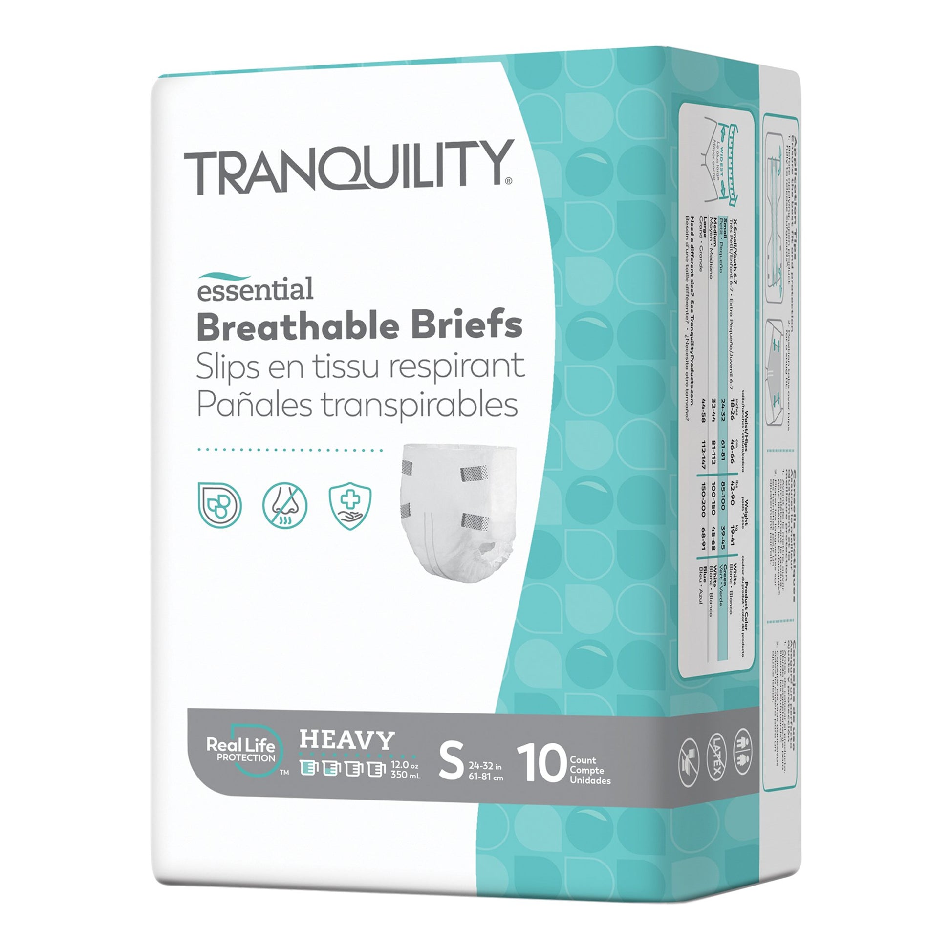 Tranquility Essential Heavy Incontinence Brief, Small