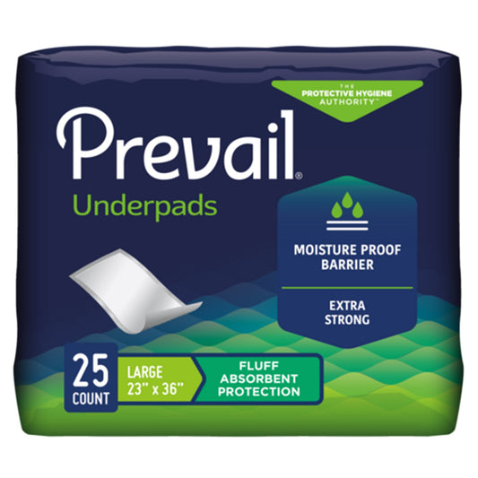 Prevail Total Care™ Fluff Underpads, Large