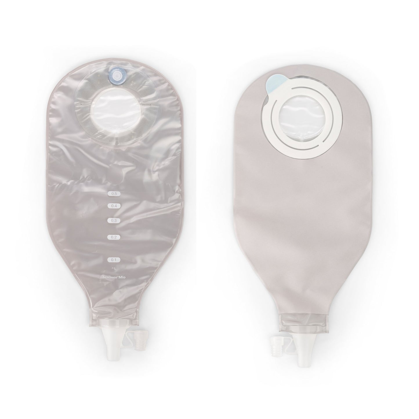 SenSura Mio Flex High Output 2-Piece Transparent Ileostomy Pouch, Red Match