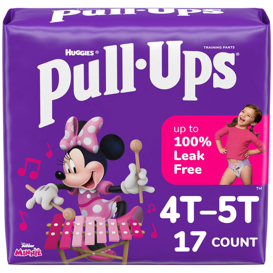 Pull-Ups Learning Designs for Girls Training Pants, 4T to 5T