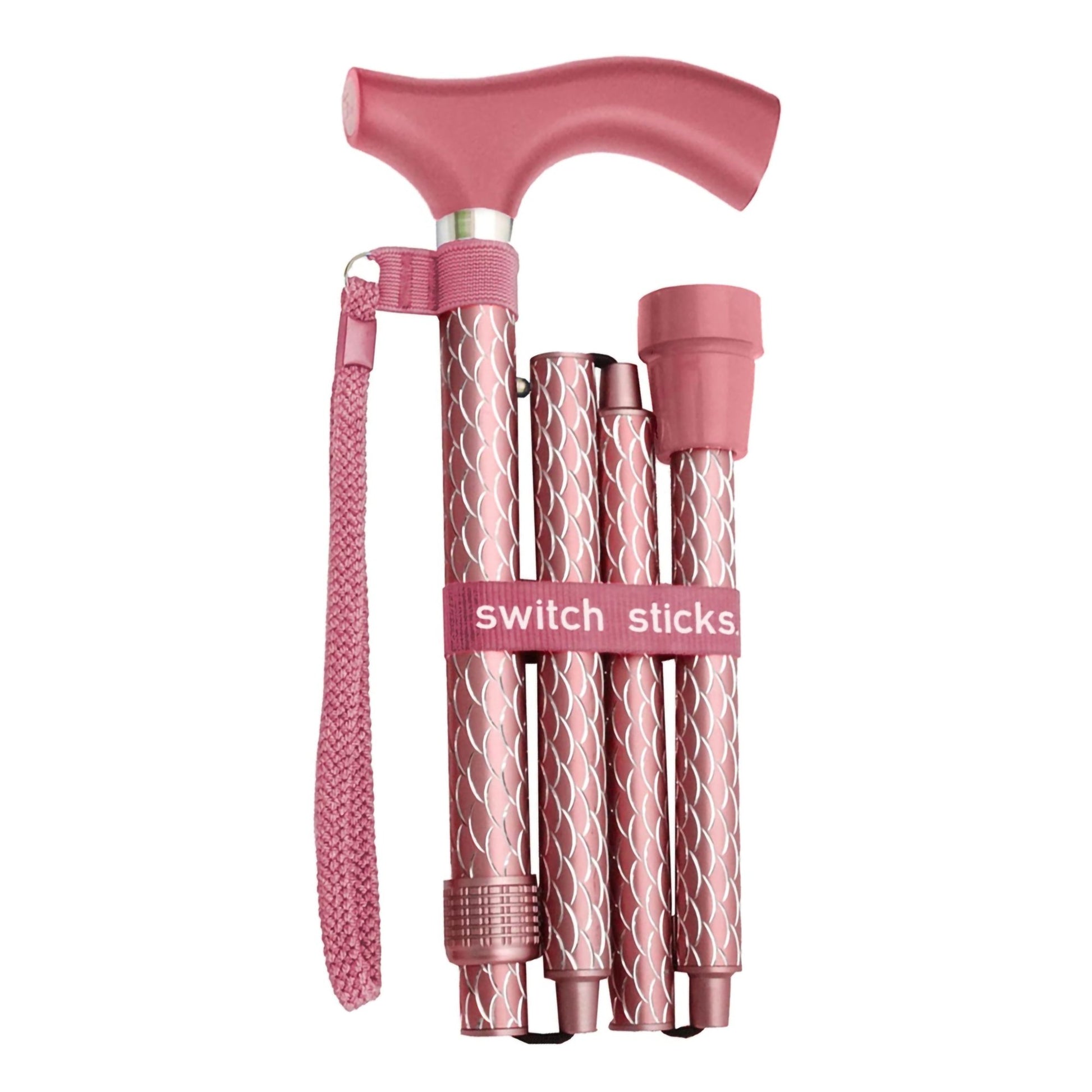 Switch Sticks Folding Cane, Rose Gold