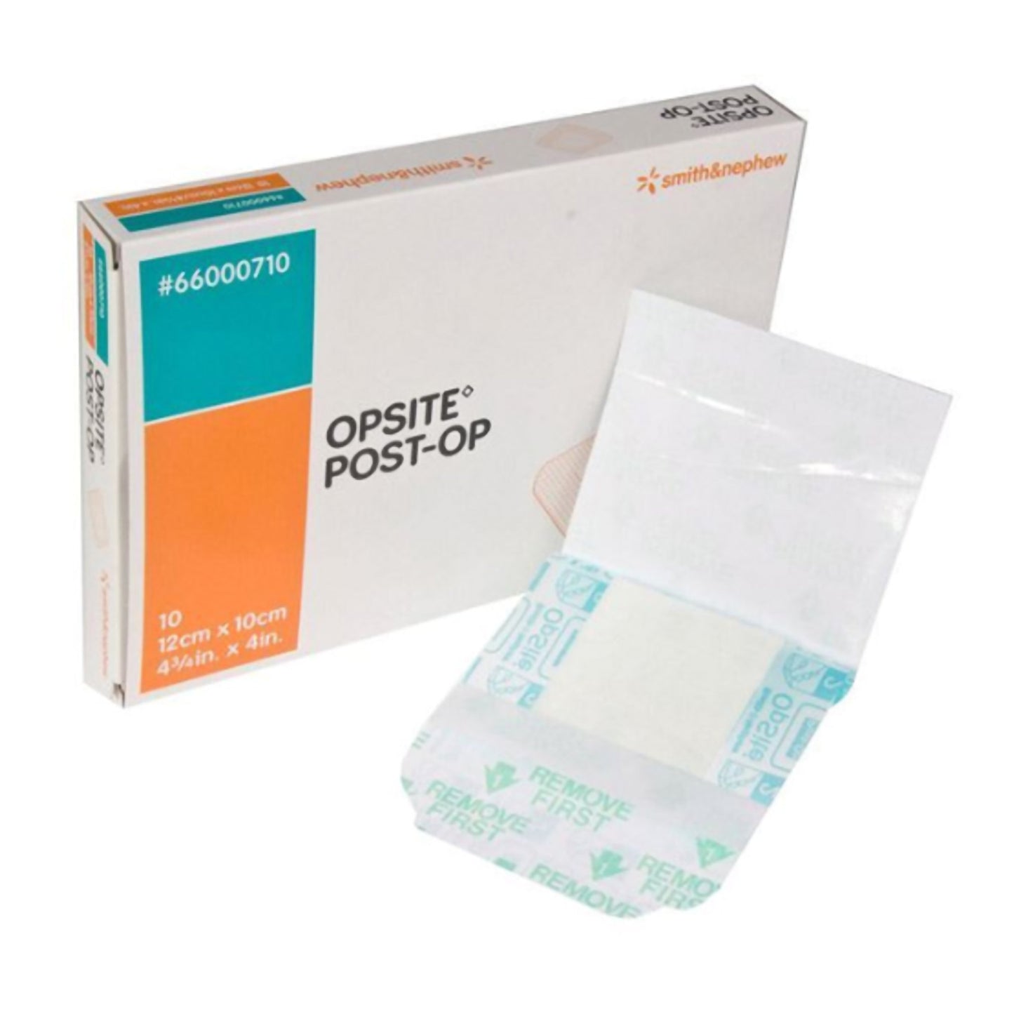 OpSite Post Op Transparent Film Dressing with Pad, 4 x 4 Inch
