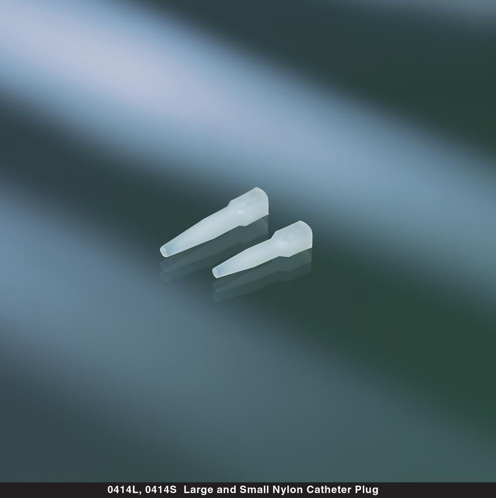 Plug, Catheter Bard Small, Nylon, Single Use, Nonsterile For 3 Way Foley Catheter