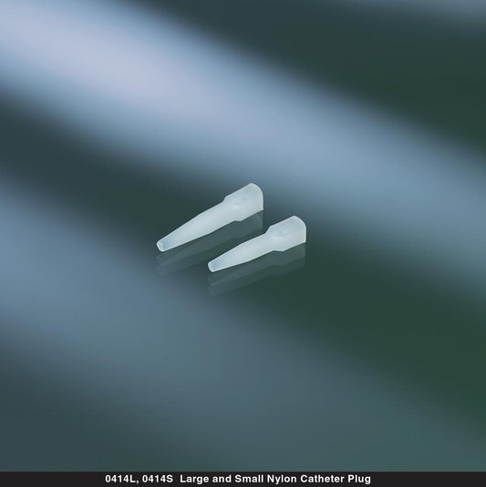 Plug, Catheter Bard Small, Nylon, Single Use, Nonsterile For 3 Way Foley Catheter