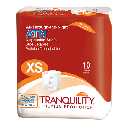 Tranquility ATN Maximum Protection Incontinence Brief, Extra Small