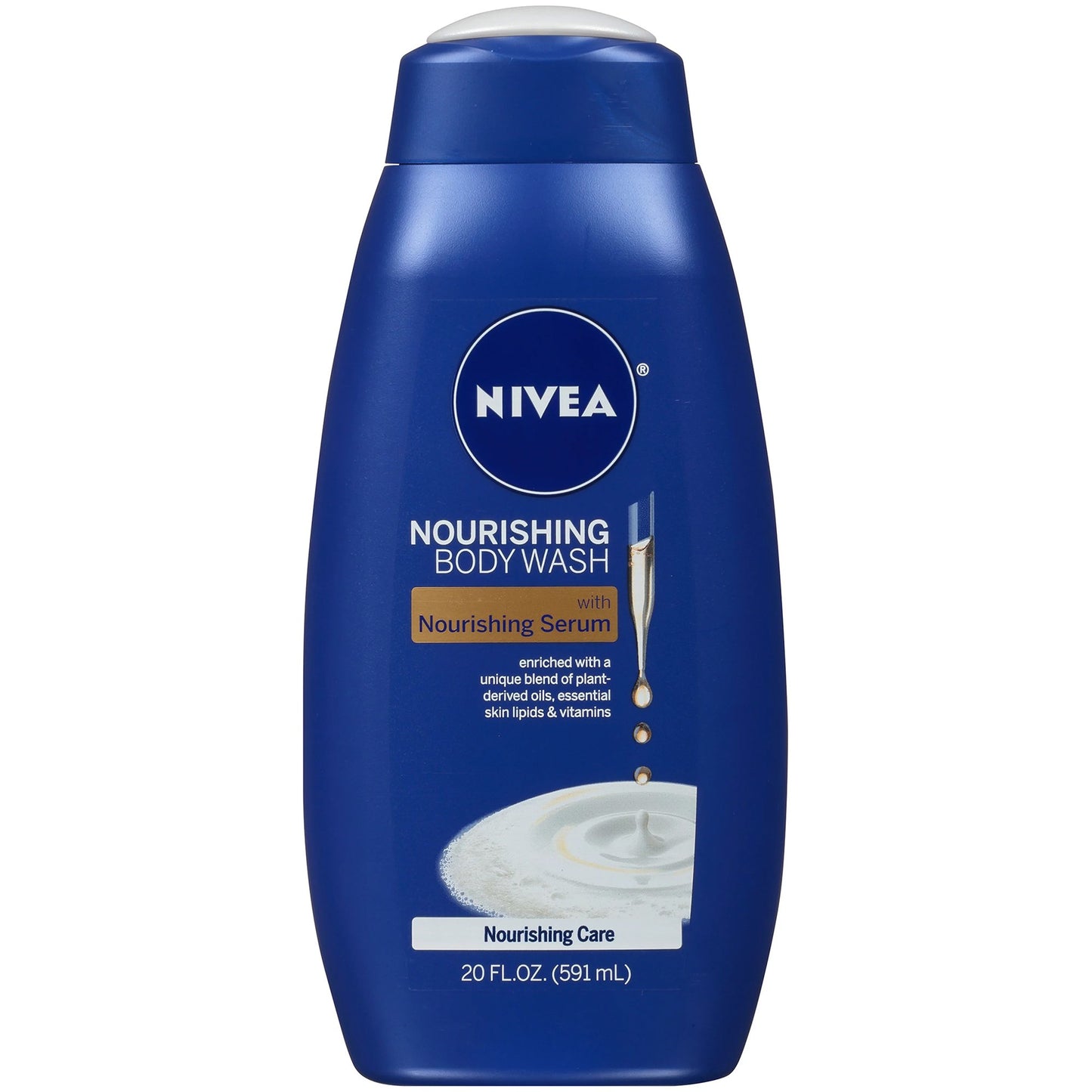 Nivea Nourishing Body Wash with Nourishing Serum, 20 oz.