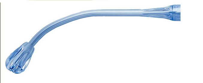Medi-Vac Yankauer Style Suction Tube Handle, Rigid Angled Type