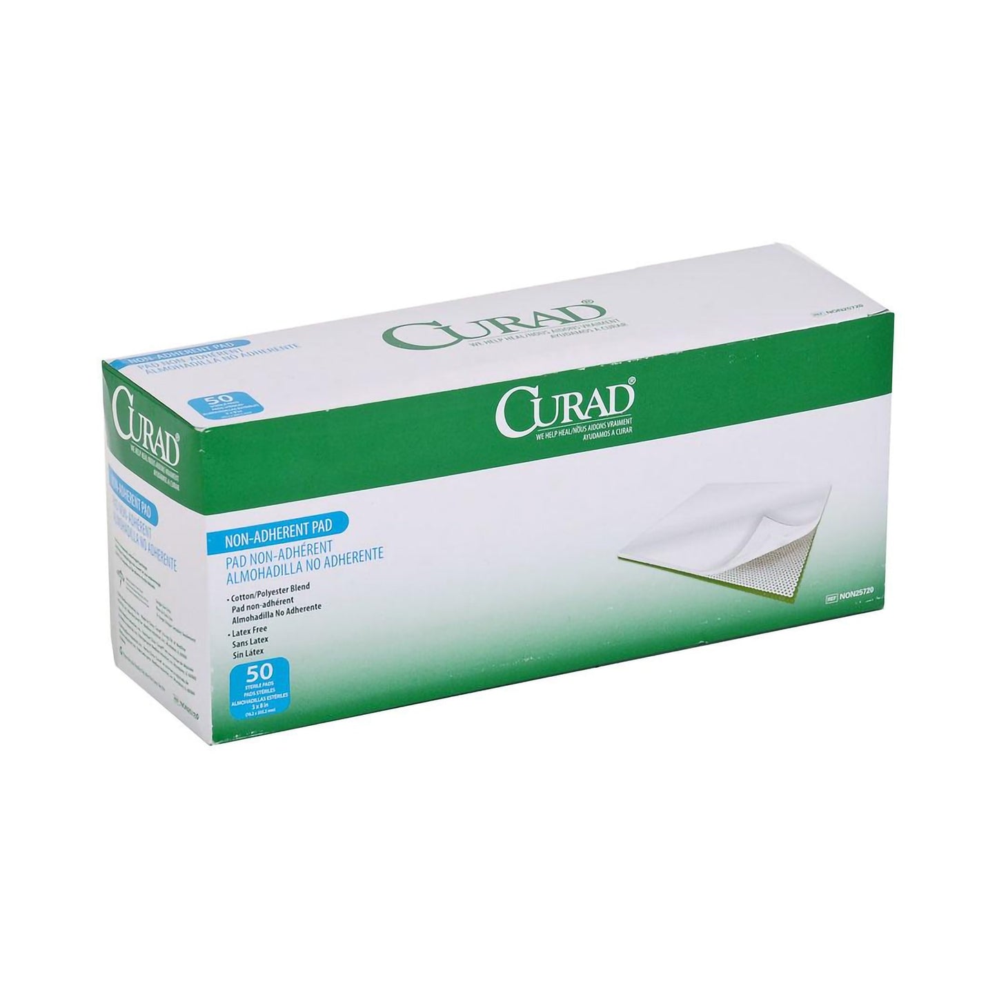 Curad Nonadherent Dressing, 3 x 8 Inch