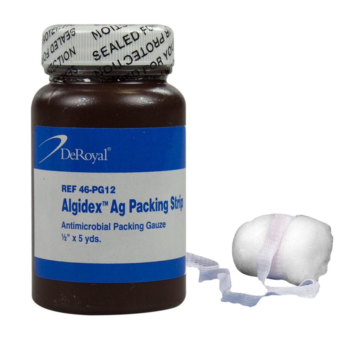 Algidex Ag Packing Gauze, ½ Inch x 5 Yard