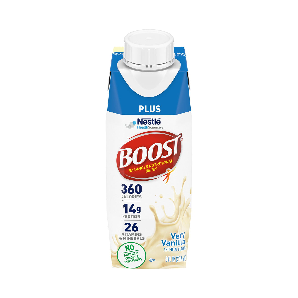 Boost Plus Vanilla Balanced Nutritional Drink, 8-ounce Carton – SurfMed