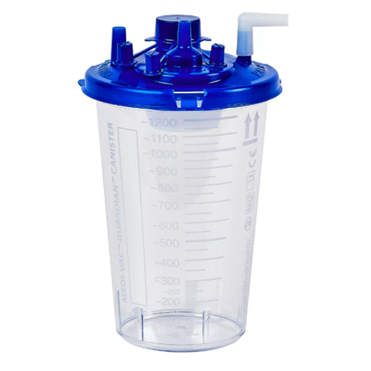 Medi-Vac Guardian™ Rigid Suction Canister, 1200 mL